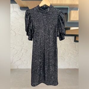 Joie Black Sequin Dress (New With Tags)